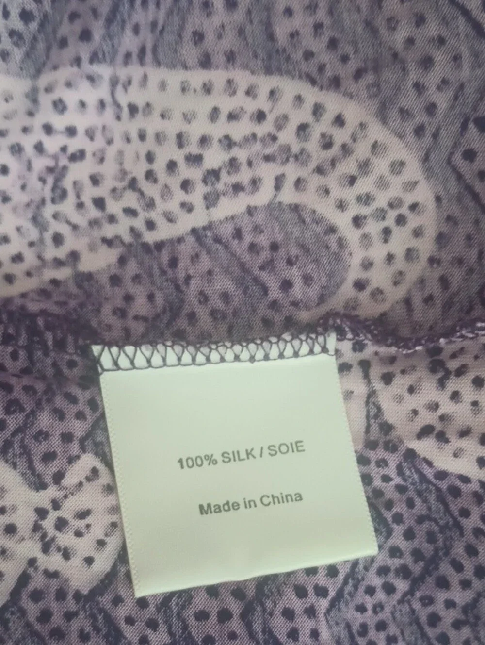 Tory Burch Navy Midi Dress with Lilac Paisley Motif
